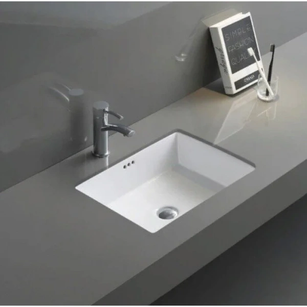 Раковина GID Integrado Yj832 50 см встраиваемая снизу - фото 3