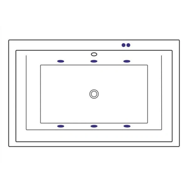 Ванна гидромассажная Excellent Crown Lux Soft 190 x 120 см, белый/хром, WAEX.CRO19.SOFT.CR, приставные, встраиваемые - фото 6