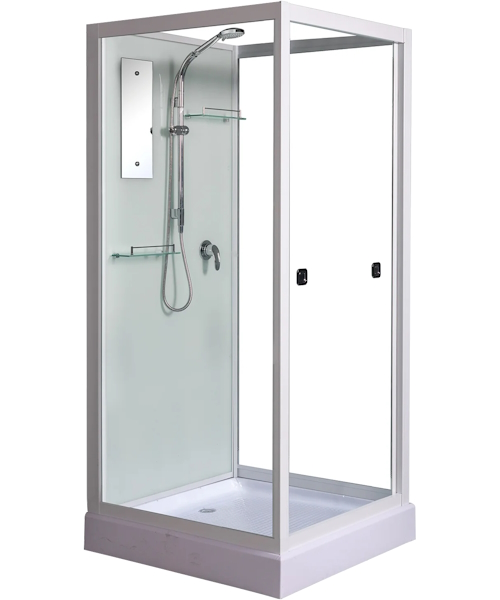 Душевая кабина River Moero 70x73 см стекло прозрачное - фото 1