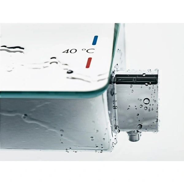 Смеситель для душа Hansgrohe Ecostat Select хром, настенные - фото 5