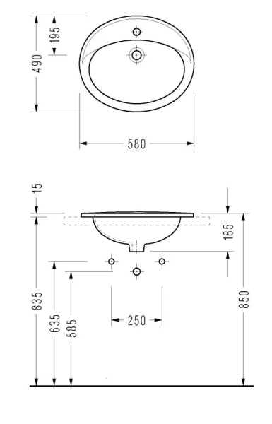 Смеситель для душа WasserKRAFT Kammel хром - фото 2