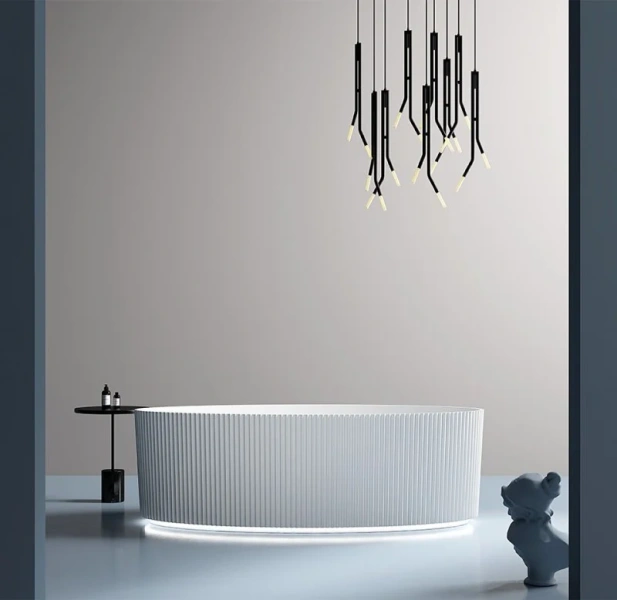 Акриловая ванна Abber 180х85 см овальная - фото 3