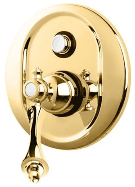 Смеситель для душа Cezares Margot золото, ручка металл - фото 1