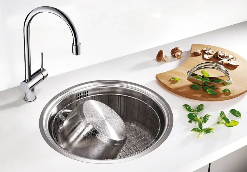 Мойка для кухни Blanco Rondosol-IF 44.8 см круглая - фото 1