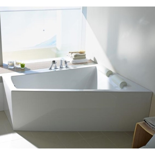 Ванна акриловая Duravit Paiova 180x140 см белая - фото 3