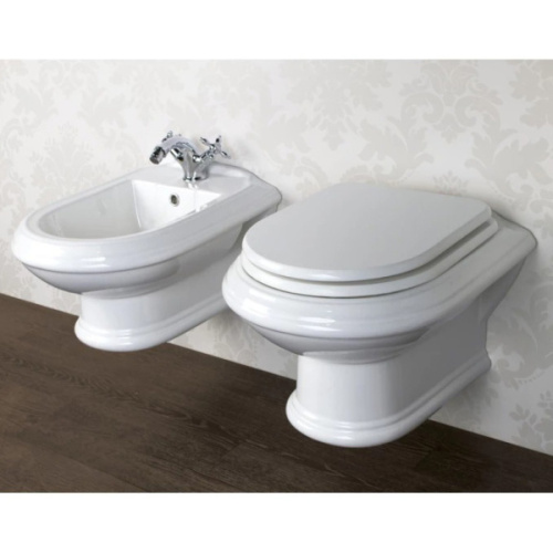 Биде подвесное Cezares King Palace белое - фото 3