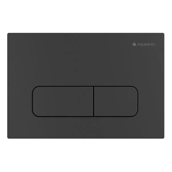 Унитаз с инсталляцией Aqueduto ESTETA клавиша черная матовая, по запросу index_1 - фото 6