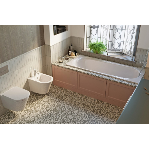 Ванна акриловая Lavinia Boho Biore 160x70 см прямоугольная - фото 4