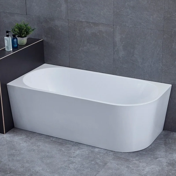 Ванна акриловая Vincea VBT-402-1600L/VBT-402-1600R, 160 x 75 см, слив-перелив в комплекте, левая/правая, цвет белый, без гидромассажа - фото 6