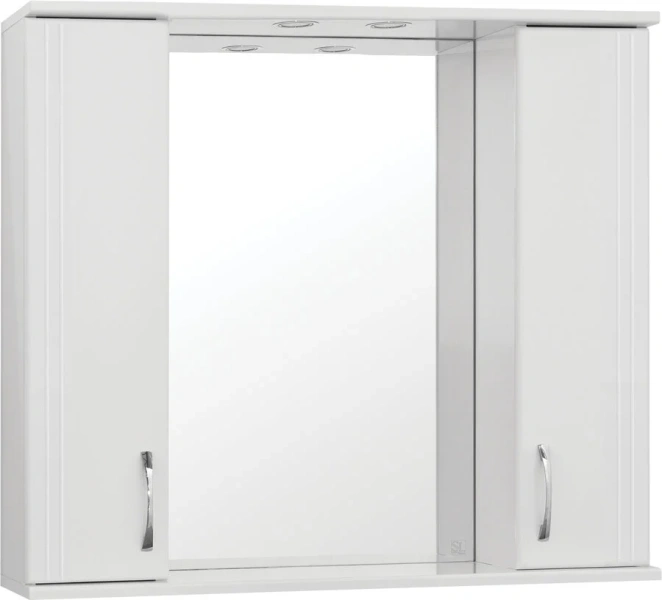 Тумба с раковиной напольная Style Line Эко Стандарт ЛС-00000110 90 см с двумя ящиками