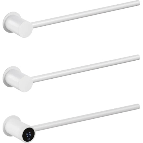 Полотенцесушитель электрический Boheme Stick 45x5 см дополнительный элемент, белый - фото 3
