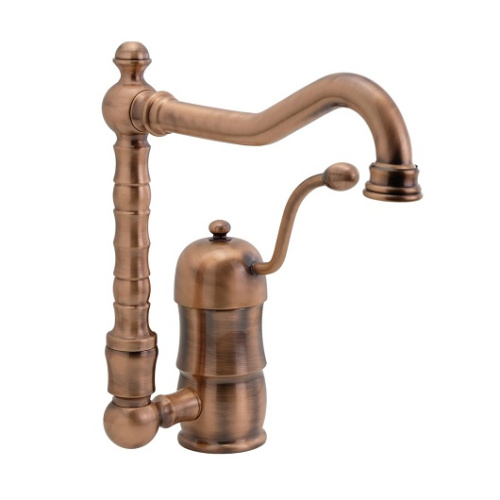 Смеситель для кухни Migliore Queen Nostalgia медь - фото 3