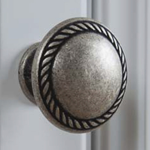 Тумба под раковину, цвет белый матовый, фурнитура состареное серебро, La Beaute Michel, по запросу index_1 - фото 4