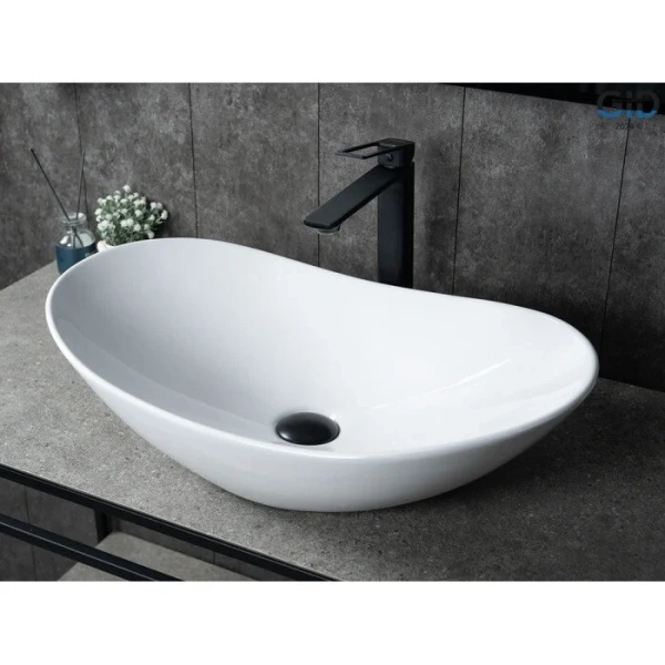 Раковина GID Lago N9811 61 см белая - фото 4