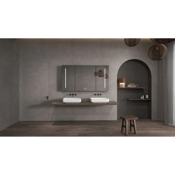 Раковина Abber Stein 55 см белая матовая - фото 4