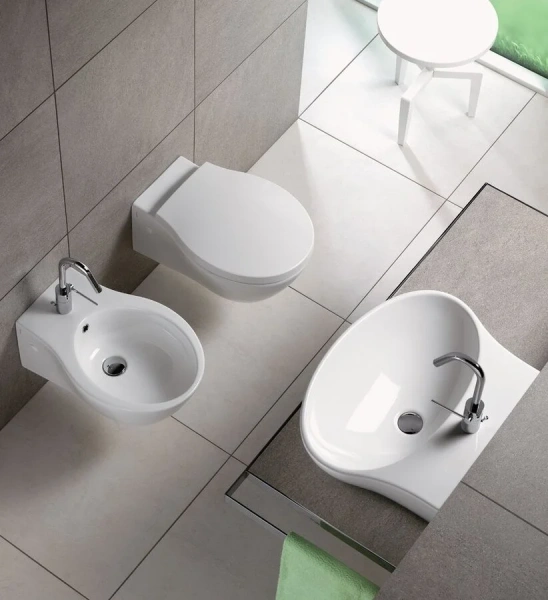 Унитаз подвесной Hatria Nido YXMD01 35х55 см, современные, hi-tech, круглые - фото 5