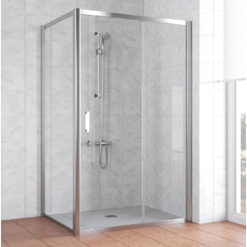 Душевой уголок стекло прозрачное Vegas-glass ZP+ZPV 160х80 01, хром, бронза, золото, белые, черные, другие - фото 4