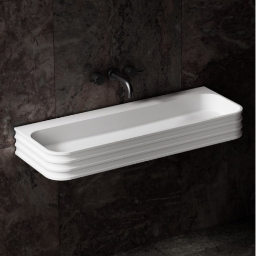 Раковина Abber Stein 80 см подвесная - фото 2