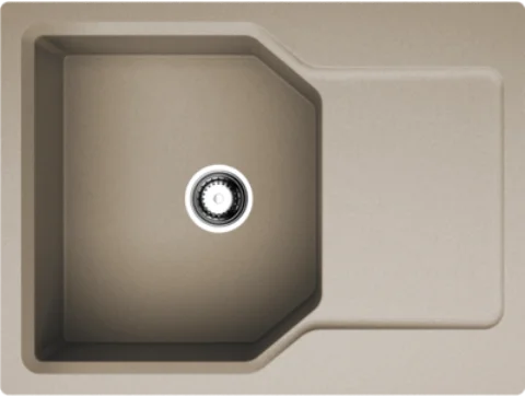 Мойка для кухни Omoikiri Yonaka 65-SA 65 см бежевая - фото 1