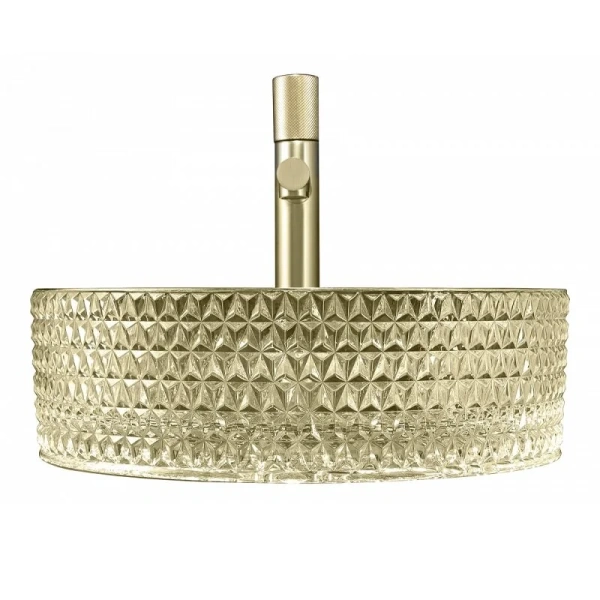 Раковина Abber Glas 40 см золото, другие - фото 4