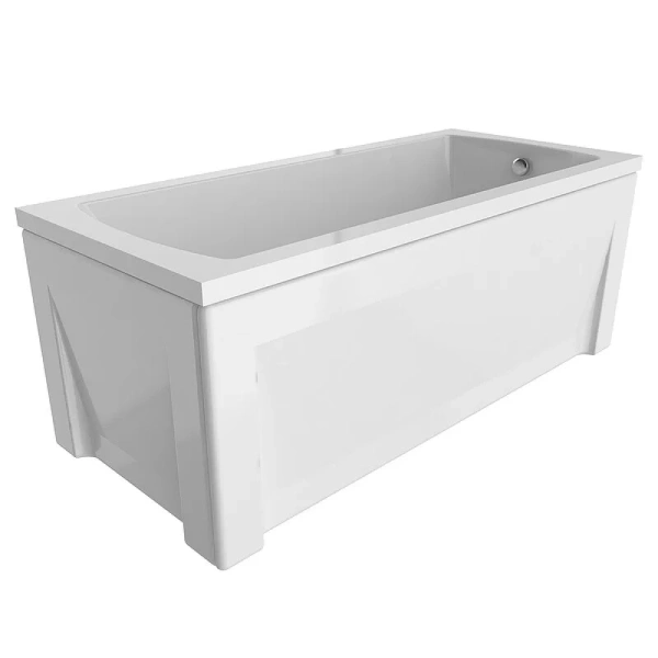 Ванна акриловая Alex Baitler Garda, 120 x 70 см, цвет SuperWhite, GARDA 120*70 - фото 3