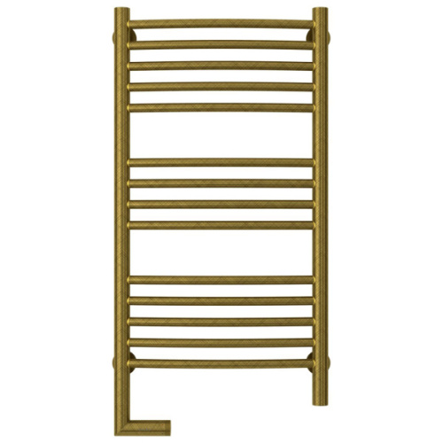 Полотенцесушитель электрический левый, цвет состаренная бронза перемычка выгнутая Сунержа Богема 2.0 800х400, по запросу - фото 2