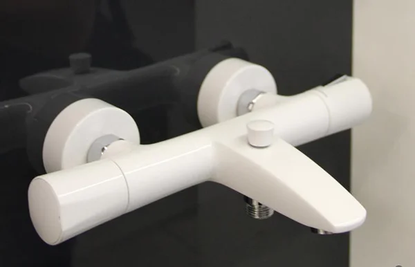 Смеситель для ванны Kludi Zenta белый/хром, для ванны - фото 2