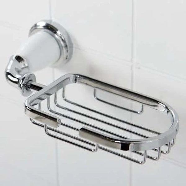 Мыльница Art & Max Bianchi металлическая, хром - фото 3