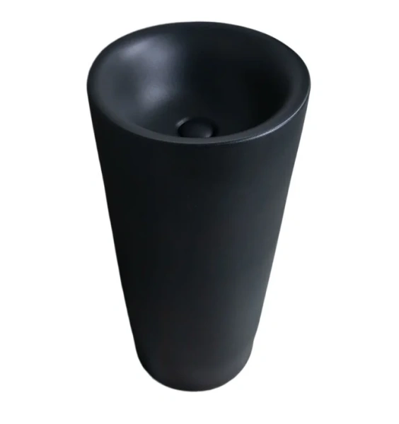 Раковина напольная GID Autonomo Nb130bg 40 см черный графит - фото 1