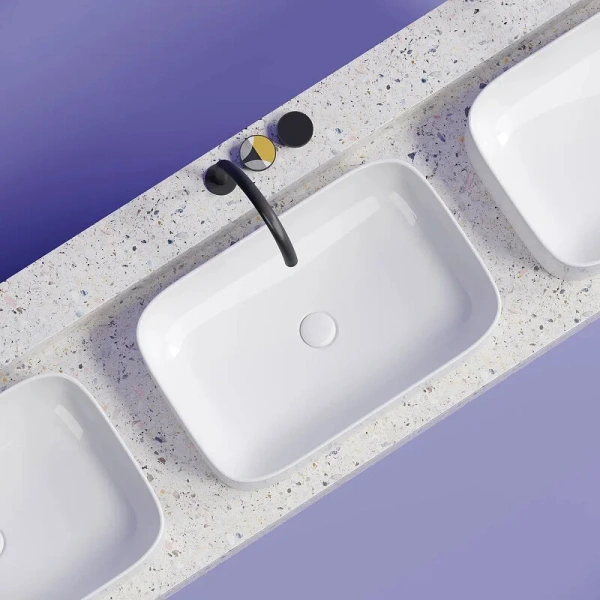 Раковина Ceramica Nova Element 60 см белая, одинарные - фото 8