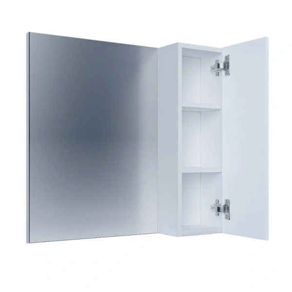 Зеркальный шкаф Grossman Neo 80 см белый, современные, hi-tech - фото 4