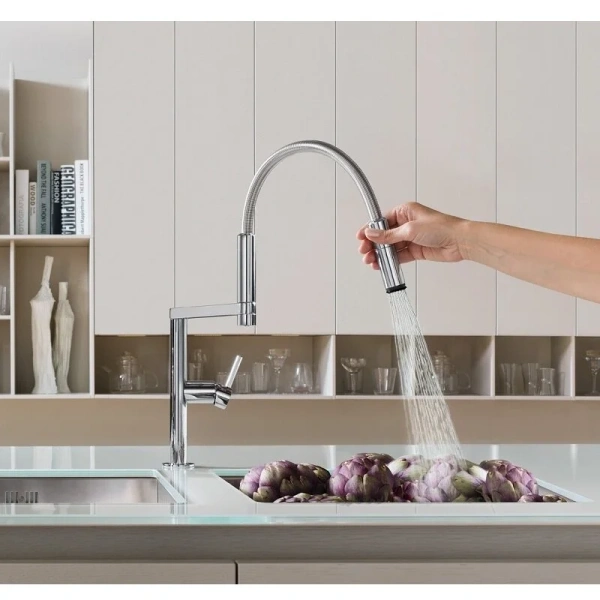 Смеситель для кухни Nobili Move MV92300/50 с гибким изливом - фото 4