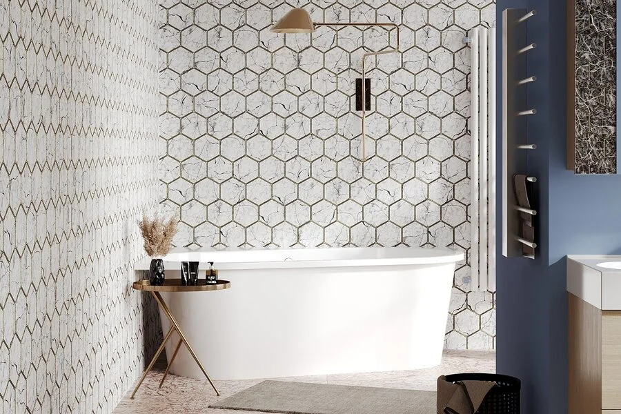 Ванна из искусственного камня Belux Лондон ВЛН L/R, 4810924269553/4810924270702, 170 x 110 см, белый, левая/правая, белые - фото 7