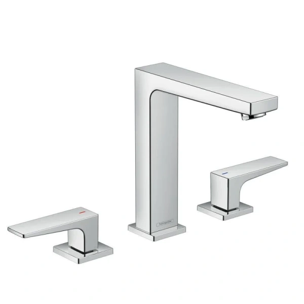 Смеситель для раковины Hansgrohe Metropol со сливным клапаном Push-Open - фото 1