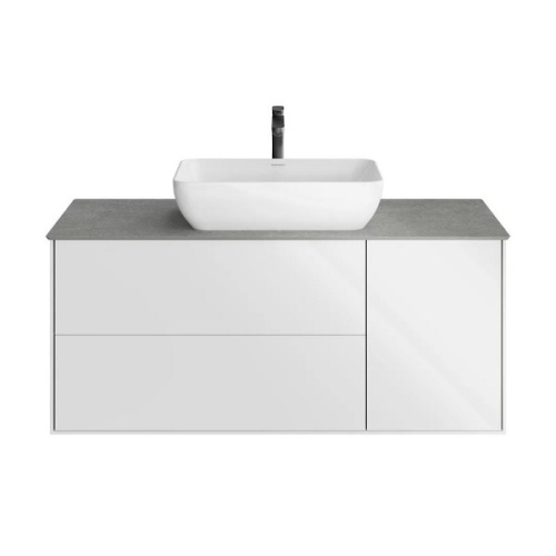 Тумба под раковину подвесная Kerama Marazzi Plaza Modern 120 см белая - фото 2