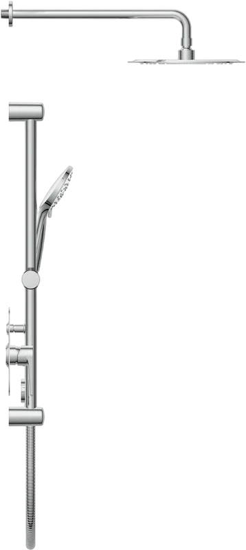 Душевой комплект Cersanit Moduo хром index_1 - фото 7