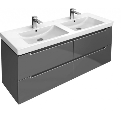 Раковина мебельная Villeroy & Boch Subway 2.0 130 см альпийский белый, накладные (на столешницу), пристенные - фото 3