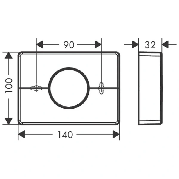 Держатель гигиенических пакетов Hansgrohe AddStoris шлифованная бронза, современные, hi-tech - фото 2