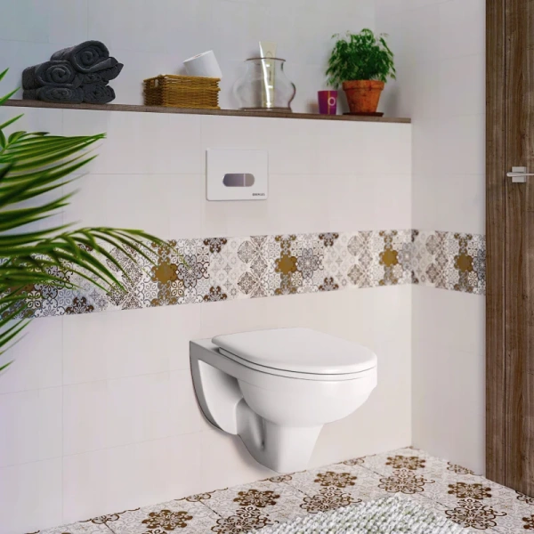 Унитаз подвесной Berges Gamma сиденье дюропласт - фото 3