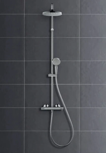 Душевая стойка Hansgrohe Vernis Blend 26276 латунь - фото 3