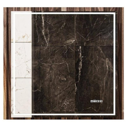 Зеркало с подсветкой Velvex Klaufs 70 см с антизапотеванием - фото 1