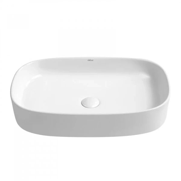 Раковина Abber Rechteck AC2209 61 см фаянс - фото 3