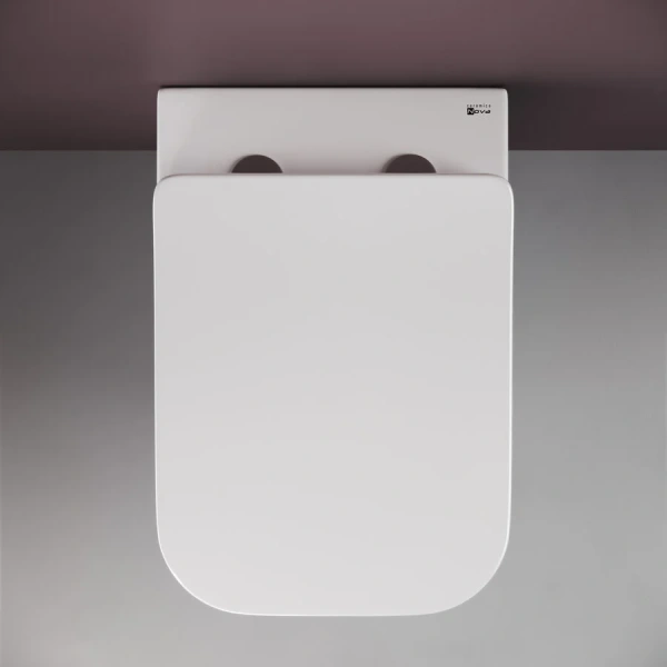Унитаз подвесной Ceramica Nova Metric CN3007 санфарфор, безободковые - фото 7