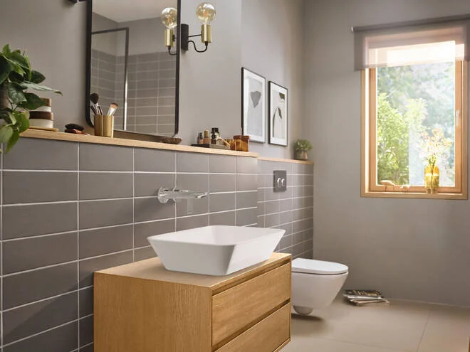 Смеситель для раковины Hansgrohe Rebris 72568 настенный - фото 4