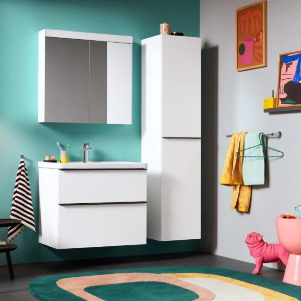 Раковина Duravit D-Neo 80 см с 1 отверстием под смеситель - фото 4