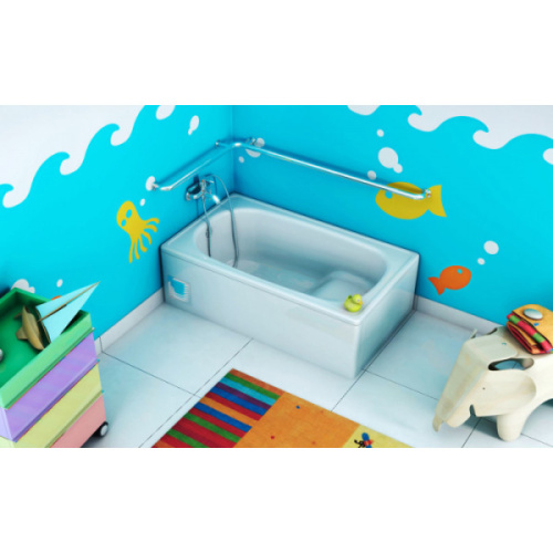 Ванна стальная BLB Europa Mini 120x70 см с сиденьем - фото 2