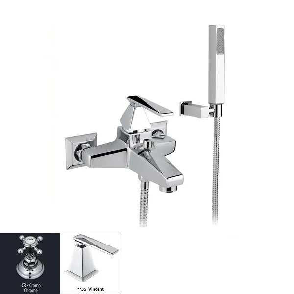 Смеситель для ванны, хром, Nicolazzi Vincent - фото 1