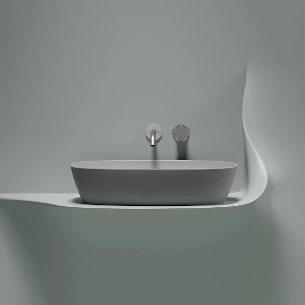 Раковина Ceramica Nova Element 60 см серая, из санфарфора - фото 7