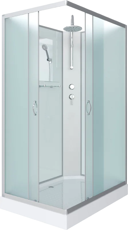 Душевая кабина Niagara Classic 90x70 см стекло матовое - фото 1