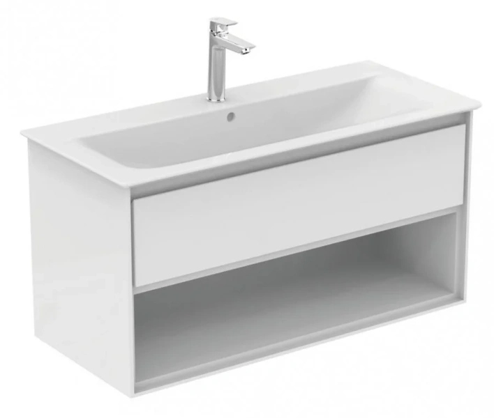 Тумба с раковиной подвесная Ideal Standard Connect Air E0828 100 см с 1-м ящиком